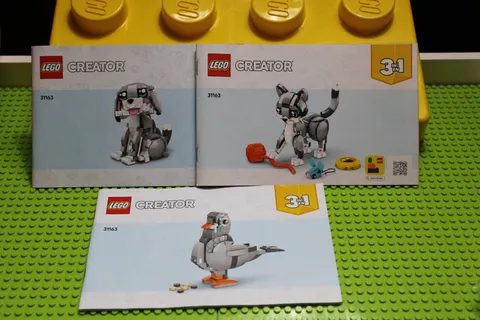 LEGO (31163) Creator 3in1 Playful Cat, used, 100% Complete W/Manuals and Box