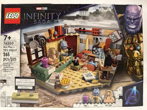LEGO MARVEL INFINITY SAGA 76200 Bro Thor’s New Asgard NISB New & Sealed