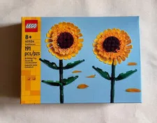 LEGO Botanicals: Sunflowers (40524): Used - repackaged with all 191 pieces