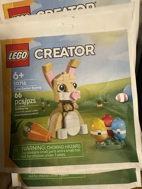Barnes &  Noble exclusive LEGO Creator Cute Easter Bunny 30716 Seasonal Polybag 