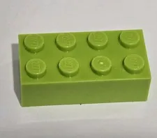 LEGO Parts - Lime Brick 2 x 4 - No 3001