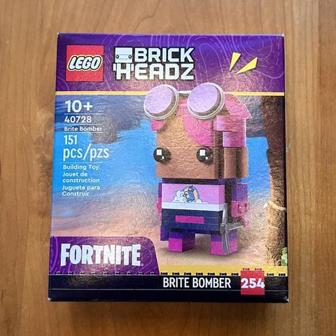 LEGO BrickHeadz GWP Fortnite Brite Bomber NIB