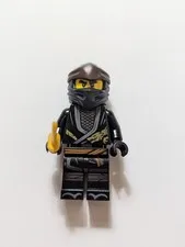 LEGO Ninjago Minifigure Cole Legacy With Gold Dagger 