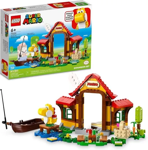 BRAND NEW: LEGO Super Mario: Picnic at Mario’s House (71422) (RETIRED)