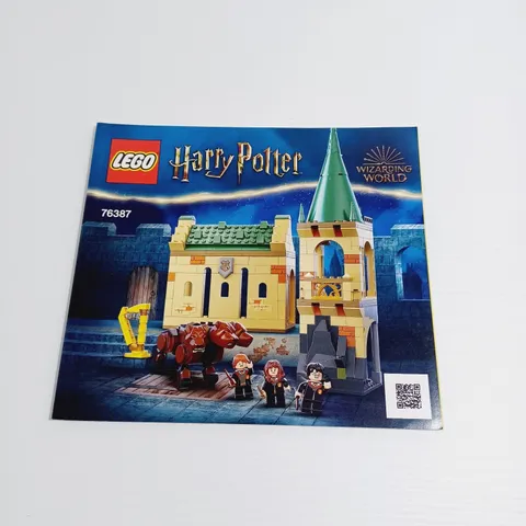 LEGO Harry Potter Hogwarts: Fluffy Encounter (76387) Instruction Manual Only