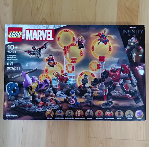 LEGO Marvel 76323 Avengers: Endgame Final Battle Infinity Saga 621pcs Age 10+