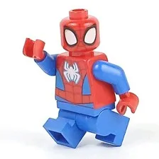 2023 LEGO®  Spidey Spiderman Red Blue Minifigure™ White Spider Logo  sh0866