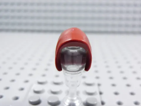 LEGO Dark Red Smooth Hood Headgear Accessory Minifig BJ