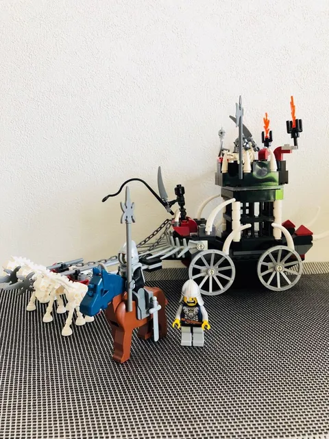 LEGO Castle Skeleton Prison Wagon