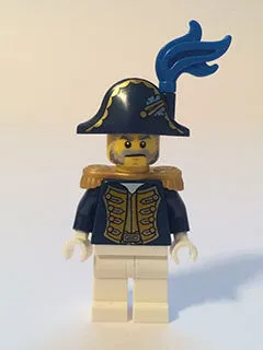 LEGO® Minifigure Pirates pi156 Bluecoat Governor