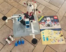 VintageLEGO Space: Polaris I Space Lab (6972) with minis and manual