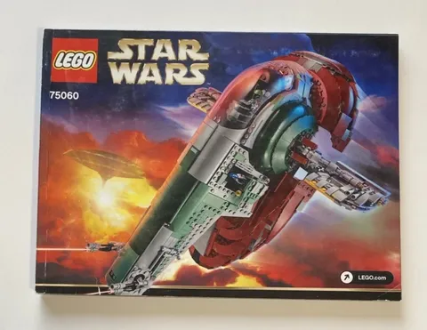Lego Star Wars 75060 2014 Slave I Instruction Booklet Only