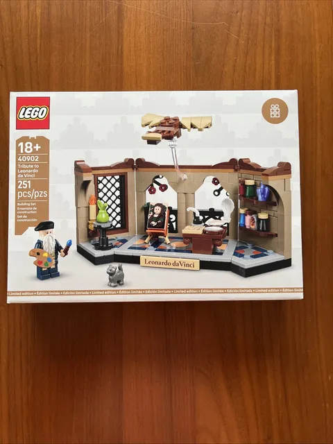 Lego 40902 Tribute to Leonardo da Vinci Sets-Rare Brand New Exclusive GWP Lots!
