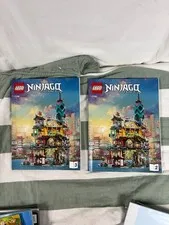 LEGO 71741 Ninjago City Gardens Instruction Manuals ONLY - Books 2 & 3 No Bricks