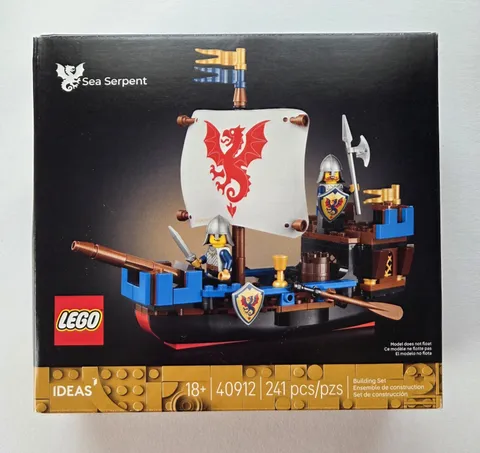 Lego Ideas 40912 Sea Serpent Set GWP - New & Sealed