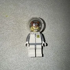 LEGO SpongeBob SquarePants Sandy Cheeks Minifigure bob012 Light Bluish Gray Legs