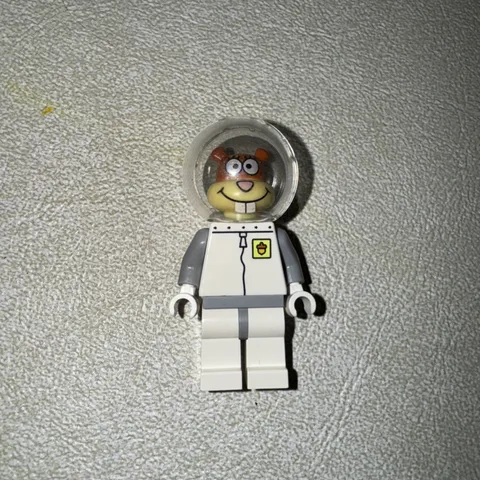 LEGO SpongeBob SquarePants Sandy Cheeks Minifigure bob012 Light Bluish Gray Legs