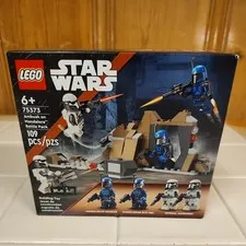 Lego Star Wars Ambush On Mandalore Battle Pack 109 Pieces 75373 New Sealed Box