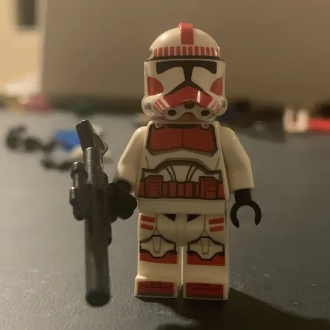 MISPRINTED Lego Star Wars Shock Trooper with Blaster