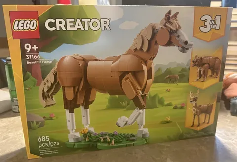LEGO Creator 3-in-1 Horse Bear Deer 31166 New
