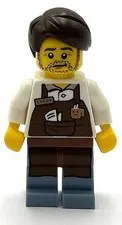 Lego New Larry the Barista The LEGO Movie Collectible The Lego Movie Fig Only