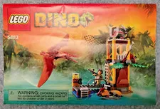 LEGO Dino: Tower Takedown Instruction Manual Only - #5883, Genuine Lego Guide
