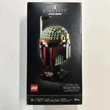 LEGO Star Wars NEW 75277 Boba Fett Helmet 625 Pieces 18+ Helmet Collection