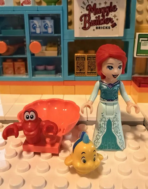 Lego Disney Ariel Mini Doll With Flounder & Sebastian 