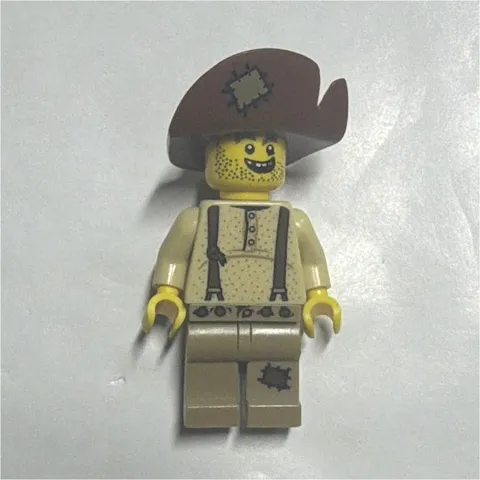 LEGO Prospector Series 12 Minifigure w/ Brown Hat col186 from set col12-8