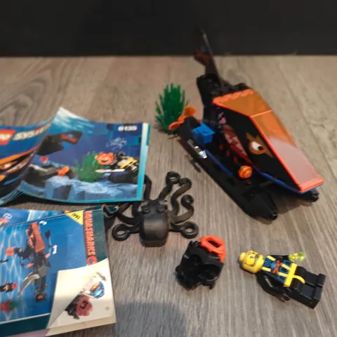LEGO Aquazone Aquasharks Spy Shark 6135 Complete w/Instructions