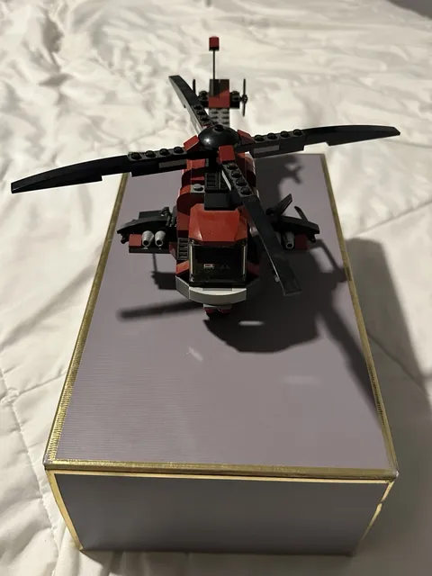 Lego Marvel Super Heroes Set 6866 Wolverines Chopper Showdown *Helicopter Only*