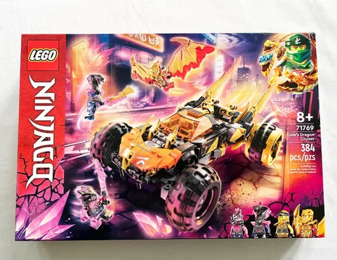 Lego Ninjago Cole’s Dragon Cruiser 71769 New Factory Sealed Box Retired