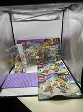 LEGO Friends Heartlake Supermarket 41118 Mia Daniel Mini-Dolls 313 Pcs Open Box