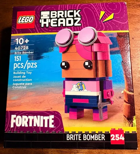 LEGO Brickheadz Fortnite: Brite Bomber (40728) - NEW, FACTORY SEALED GWP