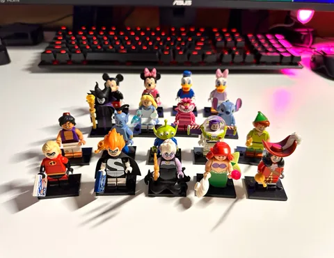 LEGO CMF Disney Minifigures 71012 Lot of 18 Complete