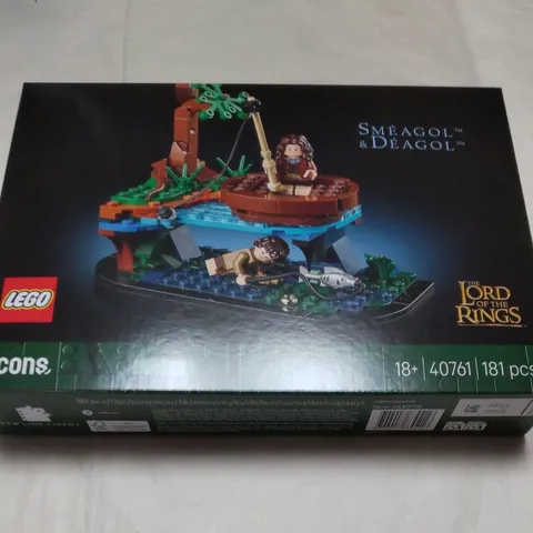 Unopened LEGO Lord of the Rings 40761 Sm agol and D agol not for sale limited ed