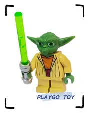 lego Star Wars Minifigure Yoda sw0219 8081 7964