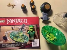 LEGO NINJAGO Lloyd Green Ninja Minifigure w/ Accessories Spinjitzu Bowl 71889