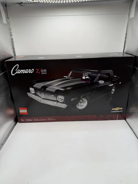 LEGO Icons 10304 1969 Chevrolet Chevy Camaro Z28 New Factory Sealed Race Car