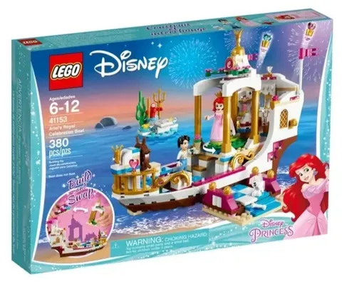 *Rare* NEW Disney Princess Ariel's Royal Celebration Boat LEGO 41153 Retired