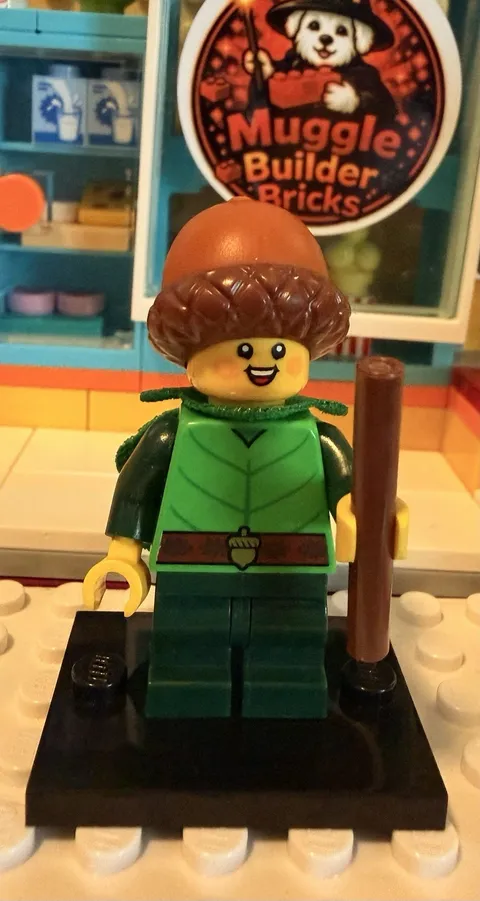 Lego CMF Series 22 Forest Elf Minifigure With Accessory