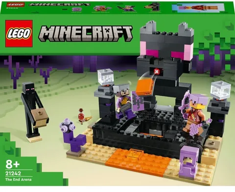 LEGO MINECRAFT 21242 The End Arena Retired 100% Complete Set w/ Minifigs Manual
