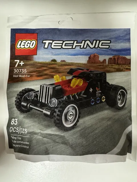 LEGO Technic Hot Rod Car 30735 83 pcs 7+ Polybag Plastic Vehicles