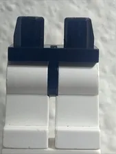 Lego Star Wars White Minifig Legs with Black Hips Clone Trooper
