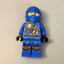 LEGO Ninjago Jay Blue Ninja Minifigure - Plastic Minifig Figure Character