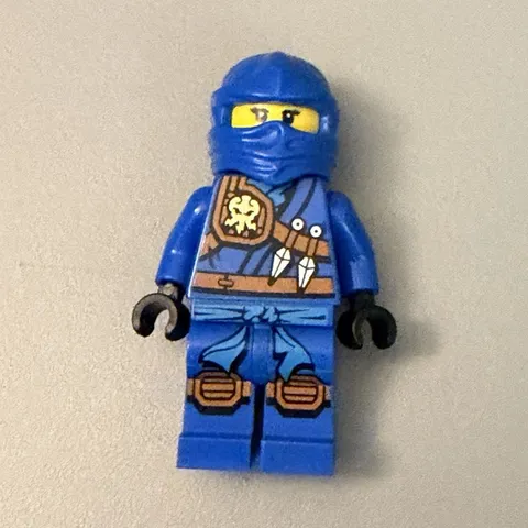LEGO Ninjago Jay Blue Ninja Minifigure - Plastic Minifig Figure Character