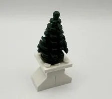 LEGO Part 2435 - Dark Green Pine Tree, Vintage 1985 - 2pc