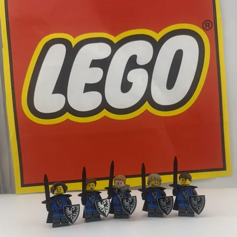 Lego Castle black falcon 5 knight minifigure 4 medieval castle 10332 10305 21325