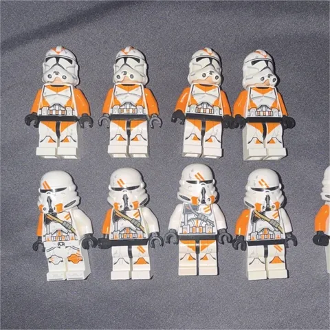LEGO Star Wars Clone Trooper Minifigures 212 clone lot of 9 total