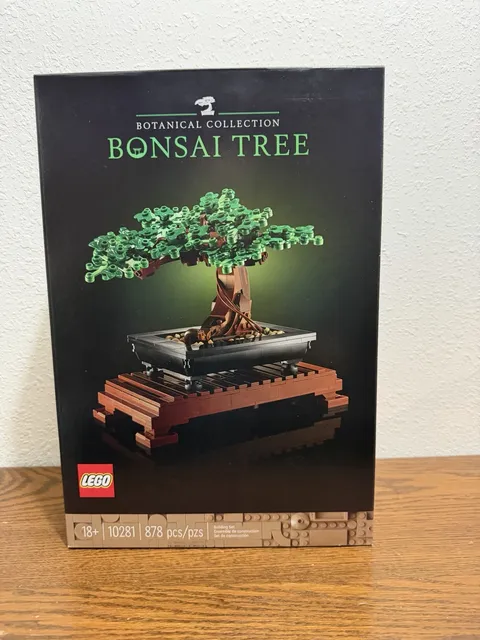 LEGO Botanicals 10281 Bonsai Tree 878 Pieces NEW SEALED Botanical Collection